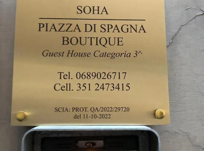 Soha Piazza Di Spagna Boutique Рим