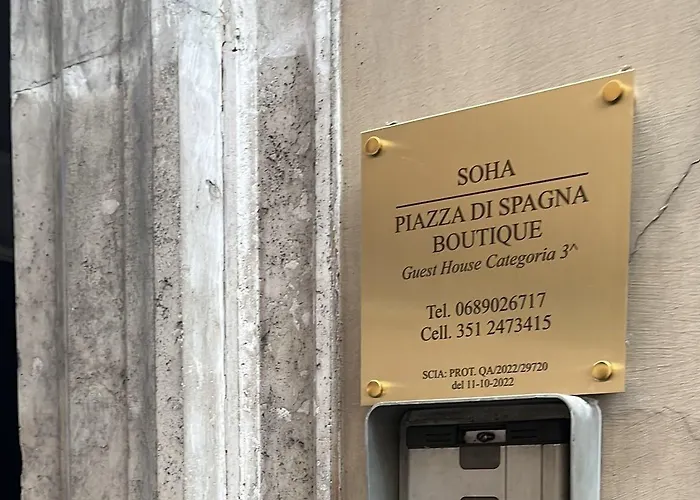 Soha Piazza Di Spagna Boutique Гостевой дом